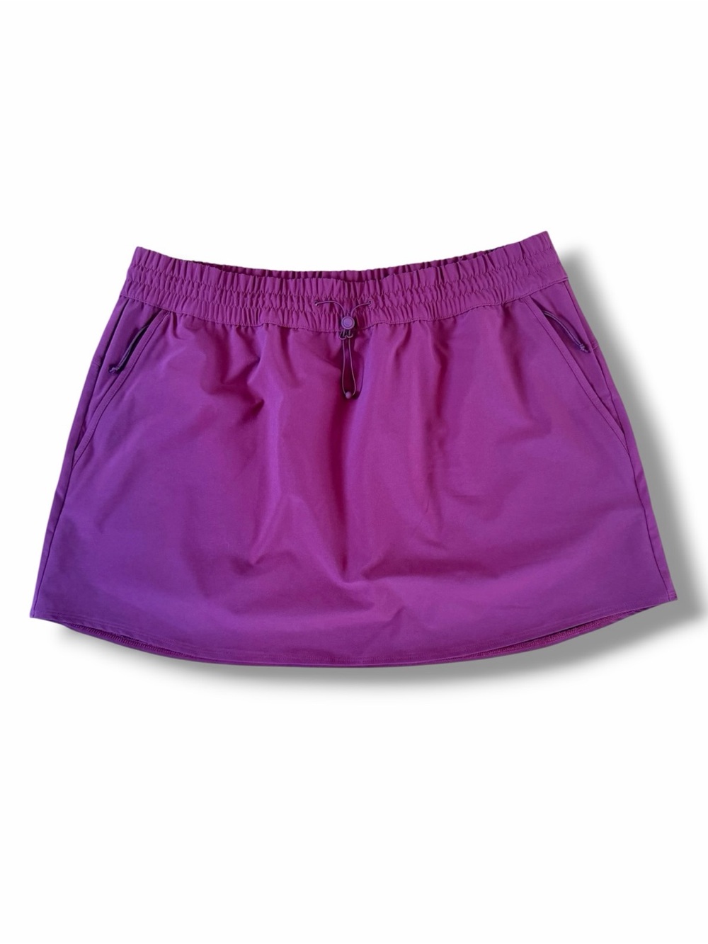 Athleta Berry Skirt Athleisure Golf Tennis Sports Yoga Workout Womens Size L - Picture 2 of 11